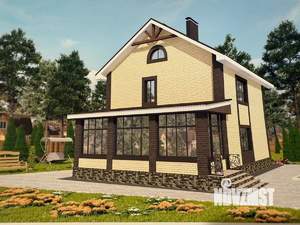 Коттедж 168м², 2-этажный, участок 10 сот.