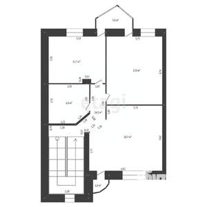 Таунхаус 392м², 3-этажный, участок 1 сот.