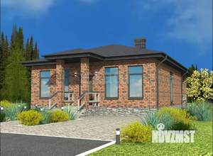 Дом 100м², 1-этажный, участок 7 сот.