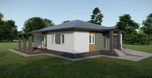 Дом 150м², 1-этажный, участок 6 сот.