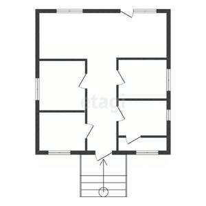 Дом 103м², 1-этажный, участок 6 сот.