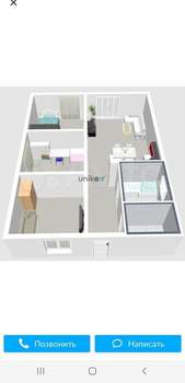 Дом 90м², 1-этажный, участок 6 сот.