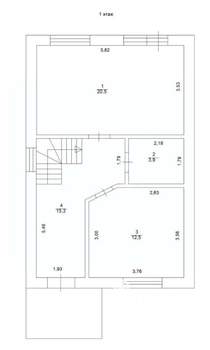 Дом 107м², 2-этажный, участок 6 сот.