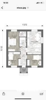 Дом 80м², 1-этажный, участок 7 сот.