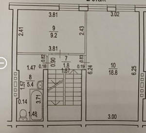 Дом 113м², 3-этажный, участок 1 сот.