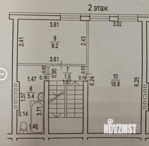 Таунхаус 113м², 3-этажный, участок 1 сот.