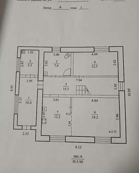 Дом 162м², 2-этажный, участок 13 сот.
