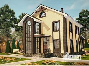 Коттедж 168м², 2-этажный, участок 10 сот.