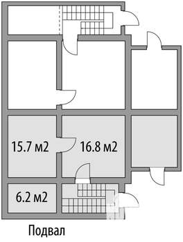 Таунхаус 115м², 3-этажный, участок 3 сот.