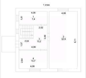 Дом 135м², 2-этажный, участок 6 сот.