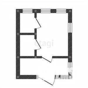 Дом 36м², 1-этажный, участок 3 сот.