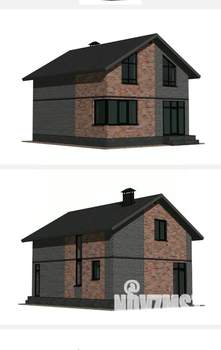 Дом 105м², 2-этажный, участок 7 сот.