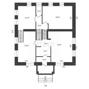 Дом 343м², 2-этажный, участок 10 сот.