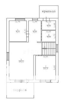 Дом 128м², 2-этажный, участок 8 сот.