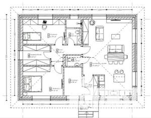Коттедж 100м², 2-этажный, участок 6 сот.
