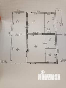 Дом 56м², 1-этажный, участок 6 сот.