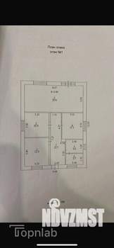 Дом 94м², 1-этажный, участок 6 сот.  