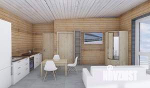 Дом 60м², 1-этажный, участок 6 сот.  