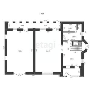 Дом 350м², 3-этажный, участок 12 сот.  