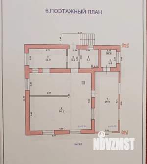 Коттедж 175м², 2-этажный, участок 13 сот.  