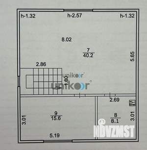 Дом 122м², 2-этажный, участок 8 сот.  