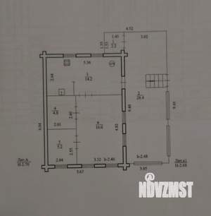 Дом 40м², 1-этажный, участок 10 сот.  