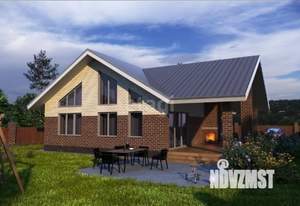 Дом 179м², 1-этажный, участок 8 сот.  