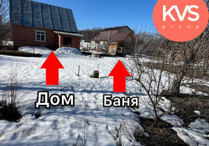 Дача 55м², 1-этажный, участок 8 сот.  