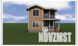 Дом 130м², 2-этажный, участок 6 сот.  