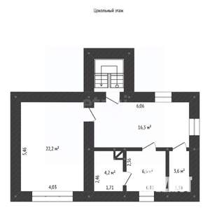 Дом 282м&sup2;, 2-этажный, участок 3 сот.  