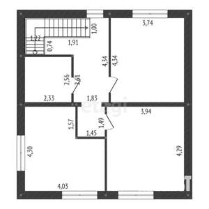 Дом 170м², 2-этажный, участок 13 сот.  