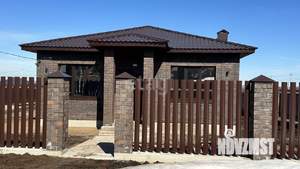 Дом 100м&sup2;, 1-этажный, участок 6 сот.  