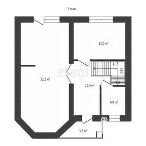 Дом 135м², 2-этажный, участок 6 сот.  