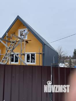 Дом 54м&sup2;, 2-этажный, участок 8 сот.  