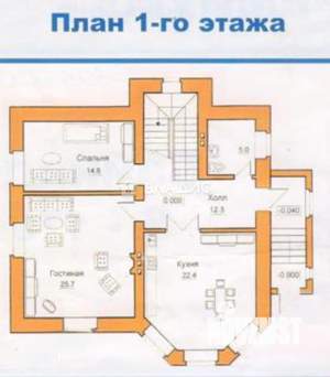 Дом 177м², 2-этажный, участок 17 сот.  
