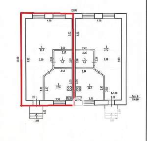 Таунхаус 104м², 1-этажный, участок 8 сот.  