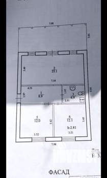 Дом 90м², 1-этажный, участок 6 сот.  