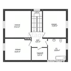 Дом 160м², 2-этажный, участок 12 сот.  