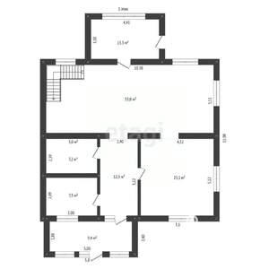 Дом 194м², 2-этажный, участок 15 сот.  