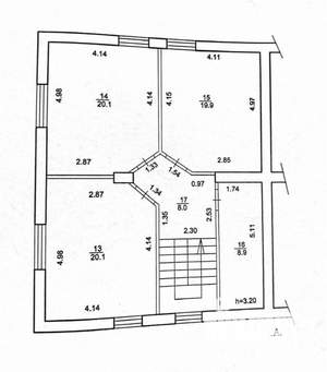 Таунхаус 152м², 2-этажный, участок 4 сот.  