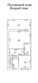 Таунхаус 117м², 2-этажный, участок 6 сот.  