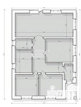 Дом 159м², 1-этажный, участок 6 сот.  