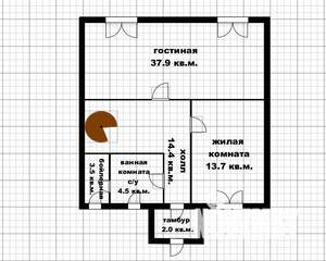 Дом 140м², 2-этажный, участок 6 сот.  