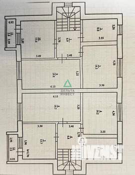 Таунхаус 286м², 2-этажный, участок 10 сот.  