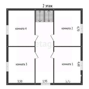 Дом 170м², 2-этажный, участок 7 сот.  
