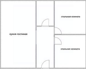 Дом 80м², 2-этажный, участок 6 сот.  