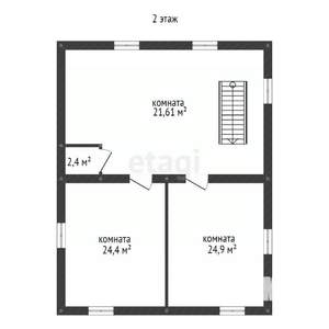 Дом 280м², 3-этажный, участок 8 сот.  
