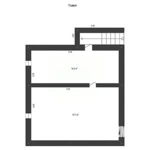 Дом 335м², 2-этажный, участок 8 сот.  