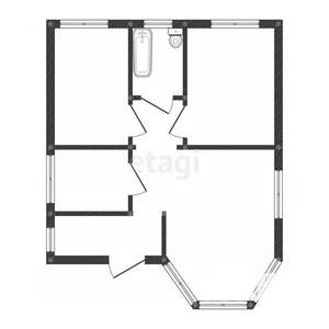 Дом 90м², 1-этажный, участок 7 сот.  