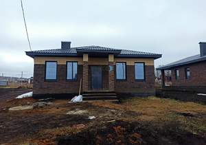 Дом 120м², 1-этажный, участок 6 сот.  